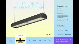 150W linear highbay light aging test [upl. by Carita764]