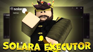 Roblox Executor  How to Exploit on Roblox 2024 Solara Byfron Bypass Keyless PC [upl. by Koerner]