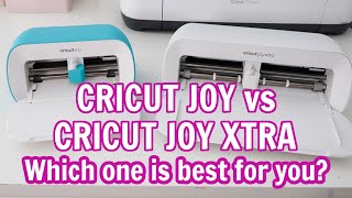 CRICUT JOY vs CRICUT JOY XTRA  Which One is Right for You [upl. by Anerrol720]