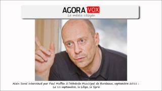 Alain Soral  Le 11 septembre la Libye la Syrie Interview par Paul Moffen  sept 2011 [upl. by Munmro270]