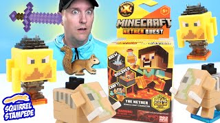 Treasure X Minecraft Nether Quest Fire Resistance or Leaping Potion Discover Review [upl. by Roxane931]