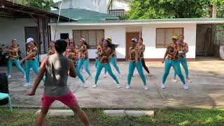 Earthquake Flirtations remix  Coach Jessie Team Tapatan Pinoy Zumba [upl. by Cirred]