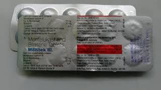 Bilastine 20 mg and Montelukast 10 mg tablet  Montek BL Tablet [upl. by Sallie]