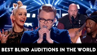 The Voice TOP10 AMAZING amp BEST Blind Auditions of All Times in the World Part 2 [upl. by Ursula529]