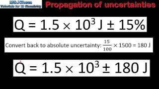 111 Propagation of uncertainties [upl. by Assele]