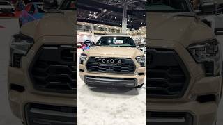 New Toyota Sequoia TRD Pro 4x4 OffRoad Hybrid At Seattle International Auto Show toyotalandcruiser [upl. by Nihahs570]