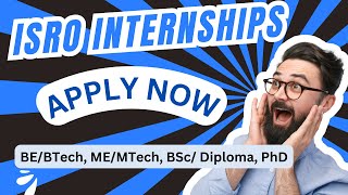 ISRO Internships 2024  Everything You Need to Know About Applying  students and scholars apply now [upl. by Supple]