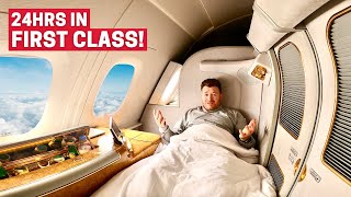 24hrs in Worlds Best First Class Flight [upl. by Ilatfan914]