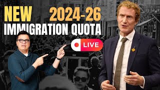 Immigration Quotas for 20242026 announced  Canada Immigration Update [upl. by Hamid413]