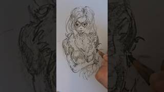 Comic sketch blackcat Felicia hardyshorts [upl. by Laresa]