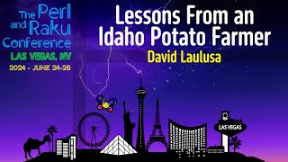 Lessons From an Idaho Potato Farmer  David Laulusa  TPRC 2024  Lightning Talk [upl. by Ebenezer]