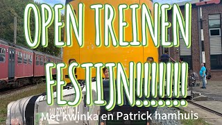 vlogje naar het open treinen festijn in utrecht 3 weken gedaan om het te filmen [upl. by Anahgem]