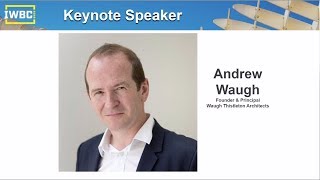 Andrew Waugh  Renowned Architect  IWBC 2018 [upl. by Eimmat198]