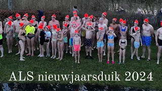 ALS Nieuwjaarsduik 2024 [upl. by Antebi]