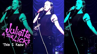 Juliette amp The Licks  This I Know Live at Saint Rocke 22924 [upl. by Halyhs]