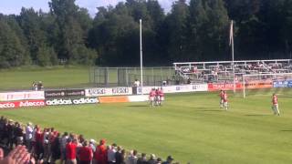 Degerfors IF 1  0 Brommapojkarna 20110618 [upl. by Maurice424]