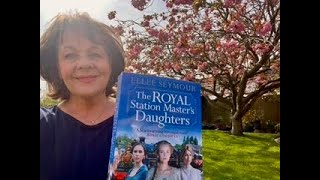 Author Ellee Seymour talks about The Royal Station Masters Daughters [upl. by Naened]