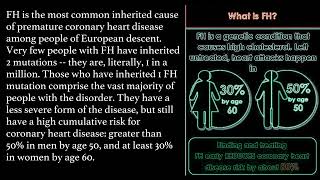 Familial Hypercholesterolemia FH Symptoms Causes Diagnosis USMLE Key Points Review [upl. by Sirahc]