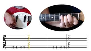 Teenage Werewolf The Cramps  Guitar Lesson w Tab [upl. by Berton524]