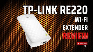 TPLink ‎RE220 WiFi Extender Review 2024 [upl. by Gladi596]