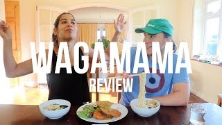 WAGAMAMA REVIEW katsu curry amp ramen [upl. by Olecram169]