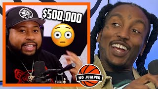 Akademiks Reveals His ExGF Stole 500K From Him [upl. by Lemart]