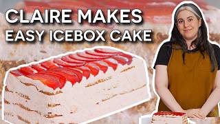 How to Make an Easy Summer Icebox Cake with Claire Saffitz  Dessert Person [upl. by Naanac]