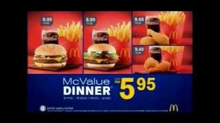 TVC McDonalds McValue Dinner [upl. by Doti]