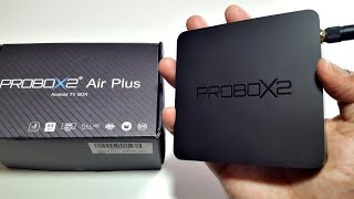 PROBOX2 AIR PLUS 4K Android TV Box Review [upl. by Aeresed]