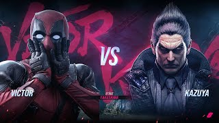 DEADPOOL OUTFIT WITH VOICE  Victor Tekken 8 [upl. by Fiske]