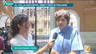 Maturità il secchione che conosce il poeta Giorgio Caproni e recita le preghiere in greco [upl. by Patrica]