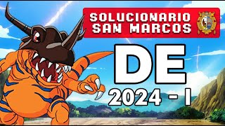 SOLUCIONARIO 2024 I 🔥 San Marcos 📢ÁREAS DE [upl. by Alleon]