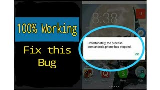 Unfortunately process comandroidphone has stopped Fix  NO Reset  💯 working trick  Try This [upl. by Stiruc]