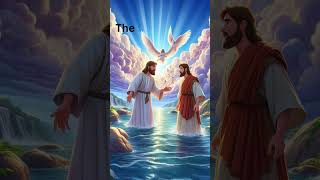 The Baptism of Jesus Christ Bible Stories for Kids 🌊 kidsbiblestories animatedbiblestories [upl. by Brainard]