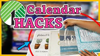 Why everyone is buying CALENDARS from the Dollar Store TOP CALENDAR DIYS to TRY [upl. by Fabyola]