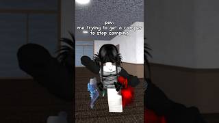 stop camping 😭 with OfficiallyPixie roblox edit murdermystery2 [upl. by Assiluj]