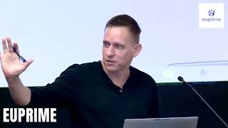 Peter Thiel Progress Colonialism Academic Freedom [upl. by Noitsirhc]