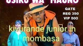 KIVURANDE JUNIORlive show mombasa USIKI WA MAUNO Kenyamombasa [upl. by Cogan]