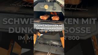 Schweinshaxn im Holzbackofen holzbackofen bbq fleisch meatlovers [upl. by Ennayt]