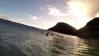 Body Surfing Makapuu 26 Jan 2014 [upl. by Ayikin613]