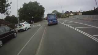 Eric Dines Flooring van close pass E056TNZ [upl. by Aniryt]