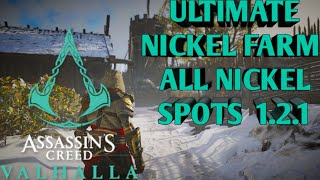 Assassins Creed Valhalla Unlimited Nickel Farm 121  AC Valhalla Ultimate Nickel Farm 121 [upl. by Dannie]