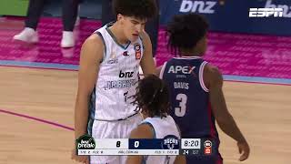 NBL25 Round 7 Highlights  Breakers v 36ers [upl. by Asamot]