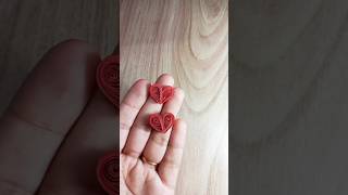 Quilling heart trending youtubeshorts viralvideo art quilling [upl. by Nosirrah842]