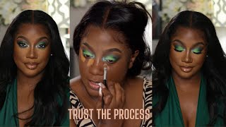 DETAILED DARK SKIN MAKEUP TUTORIAL 2022  HOW TO GET A FLAWLESS BASE [upl. by Osborne]