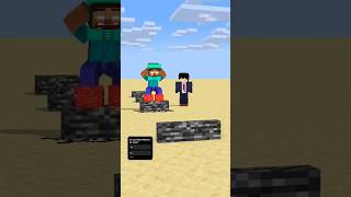 HELP Herobrine Jump friendship shorts trending anime [upl. by Justicz]