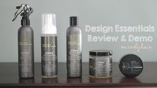 Design Essentials Natural Hair Products Review [upl. by Jessika374]