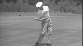 Ben Hogan explains 1963 BW and 90 fps slomo [upl. by Naedan437]