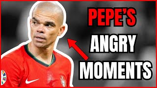 Pepes ANGRIEST Moments In Football History football sports soccer [upl. by Gildea]