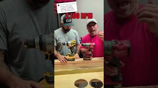 The BIG DIFFERENCE between Milwaukee and DeWALT Hammer Drills [upl. by Candi]